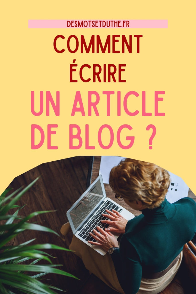 Comment écrire un article de blog d'entreprise ?