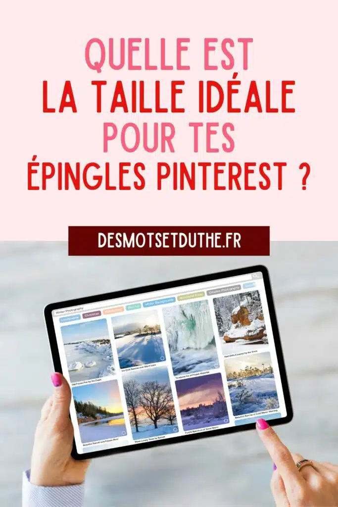 Quel format Pinterest pour tes épingles ?