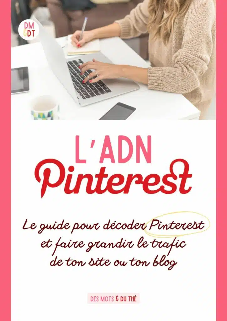 L'ADN Pinterest : le guide pour décoder Pinterest et faire grandir le trafic de ton site ou ton blog