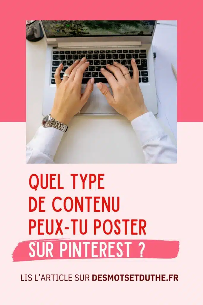 Quel type de contenu peux-tu poster sur Pinterest ?
